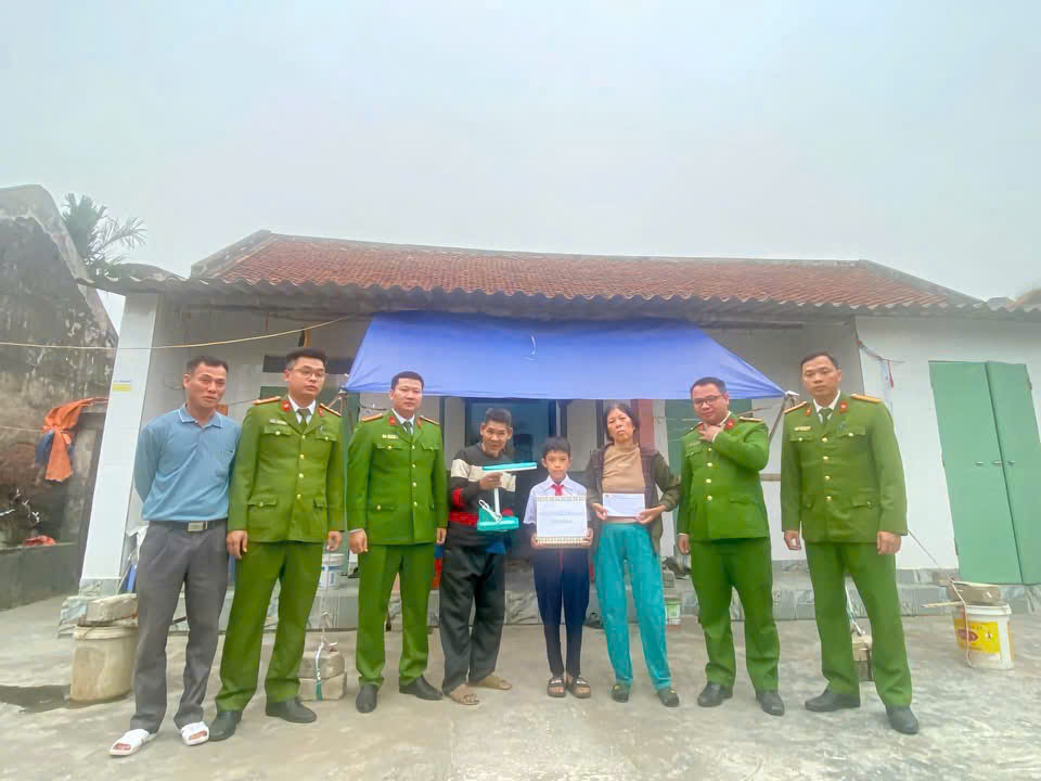 Công an xã Vĩnh Hải phấn đấu 